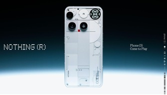 Nothing: Nothing präsentiert Phone (3): Ein echtes Flaggschiff für neue kreative Freiheit & die erste Kollaboration mit Ski Aggu