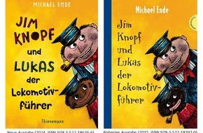 Thienemann-Esslinger Verlag GmbH: Überarbeitete kolorierte Neuausgaben von „Jim Knopf“ erscheinen am 24. Februar 2024