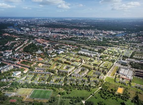 Land Berlin und BAUWERT AG geben Startschuss für eines der größten Wohnungsbauvorhaben: Das neue Segelflieger Quartier Berlin in Johannisthal/Adlershof