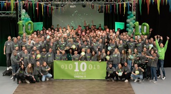 GREEN IT Das Systemhaus GmbH: 10 Jahre GREEN IT / Umsatzstärkstes Jahr seit Firmengründung / IT-Dienstleister startet mit Rekordergebnis ins Jubiläumsjahr
