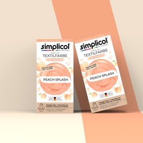 simplicol präsentiert: Exklusive LIMITED EDITION Peach Splash!
