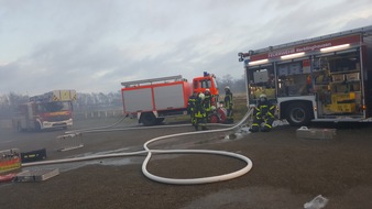 FW-RE: Kellerbrand im ehemaligem Gebäude der Trabrennbahn - Wieder zwei Einsätze auf dem Gelände am Wochenende