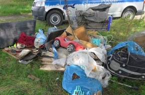 Polizeiinspektion Delmenhorst / Oldenburg - Land / Wesermarsch: POL-DEL: Landkreis Oldenburg: Illegale Müllablagerung in Großenkneten +++ Zeugenaufruf