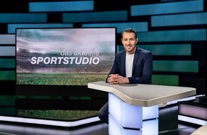 ZDF: Markus Anfang und Anna-Lena Forster im "aktuellen sportstudio" des ZDF