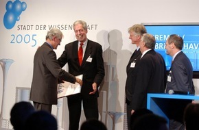 Stifterverband für die Deutsche Wissenschaft: Bremen ist "Stadt der Wissenschaft 2005"