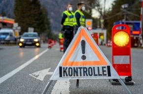 Bundespolizeidirektion München: Bundespolizeidirektion München: Bei Grenzkontrolle: Geld weg, Führerschein weg / Bundespolizei kassiert Geld und Fahrerlaubnis ein