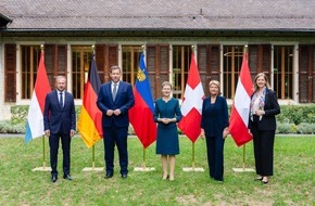F&uuml;rstentum Liechtenstein: Deutschsprachige Finanzministerinnen und Finanzminister zu Gast in Liechtenstein