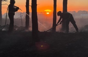 Feuerwehr und Rettungsdienst Bonn: FW-BN: 2. Folgemeldung und Abschlussmeldung: EU-Waldbrandmodul in den Niederlanden eingesetzt.