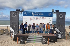 Hydrofoil-Racer stehen in den Startlöchern - Viel Programm an Tag 7 des Mercedes-Benz Windsurf World Cup Sylt 2019