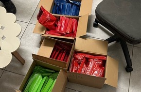 Hauptzollamt Heilbronn: HZA-HN: Unversteuerten Wasserpfeiffentabak aus dem Verkehr gezogen