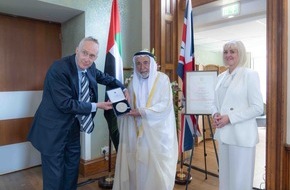 Sharjah Government Media Bureau: University of Exeter Honours Sharjah Ruler and Expands Arab and Islamic Institute