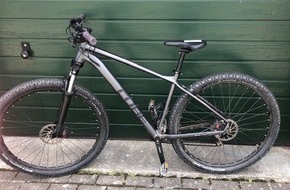 Polizeiinspektion Cuxhaven: POL-CUX: Eigentümer eines hochwertigen Mountainbikes gesucht (Lichtbild im Anhang)