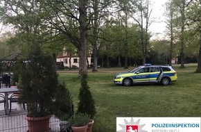 Polizeiinspektion Nienburg / Schaumburg: POL-NI: Festnahme von zwei Tätern nach Einbruch in Gastronomiebetrieb am Bürgerpark