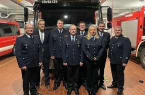 Freiwillige Feuerwehr Celle: FW Celle: Jahreshauptversammlung der Ortsfeuerwehr Altenhagen - Sven Büscher zum Gruppenführer gewählt