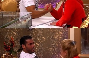 SAT.1: Ungleiches Kräftemessen bei "Promi Big Brother": Moderatorin Marijke Amado gegen Profiboxer Manuel Chaar (BILD)