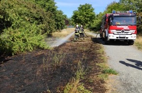 Freiwillige Feuerwehr Celle: FW Celle: Flächenbrand in Altencelle