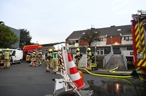 Feuerwehr Pulheim: FW Pulheim: Feuer in Sinnersdorf und in Pulheim