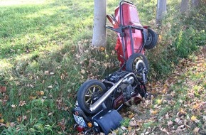 Polizeiinspektion Nienburg / Schaumburg: POL-STH: (ber) Motorradfahrer schwer verletzt
