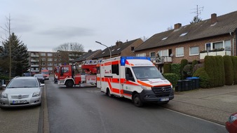 Feuerwehr Schermbeck: FW-Schermbeck: Unterstützung Rettungsdienst