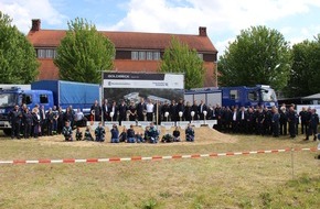 THW Landesverband Hamburg, Mecklenburg-Vorpommern, Schleswig-Holstein: THW HH MV SH: Spatenstich f&uuml;r THW-Neubau in Rendsburg