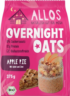 Presseinfo: Allos zeigt mit Overnight Oats, Wellbeing Granolas und Super Fruit, wie natürlicher Frühstücksgenuss heute schmeckt