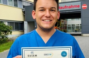RH&Ouml;N-KLINIKUM AG: Europ&auml;ischer Facharzt f&uuml;r Notfallmedizin: Dr. Dominik Treffer setzt zus&auml;tzliches Zeichen f&uuml;r klinische Notfallmedizin