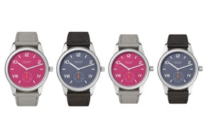 Don’t be shy: The new NOMOS watches Club Campus deep pink and blue purple