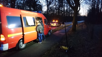 Freiwillige Feuerwehr Werne: FW-WRN: Erneut Amtshilfe für Polizei und Ordnungsamt