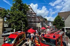 Feuerwehr Herdecke: FW-EN: Einladung an die Presse: 150 Jahre Feuerwehr Herdecke - Blaulichttag auf dem Bleichstein am kommenden Samstag