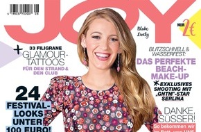 Bauer Media Group, JOY: Anna Maria Damm In JOY: "Morgens kann man reinhauen, ohne dass man jedes Gramm gleich auf den Hüften sieht"