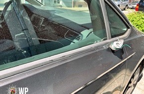 Polizeidirektion Kaiserslautern: POL-PDKL: Wer hat den Spiegel abgerissen?