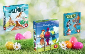 Piatnik: Tierischer Spielspaß im Frühling... Neue Brettspiele von Piatnik machen Lust auf Ausflüge in die Natur und den Zoo