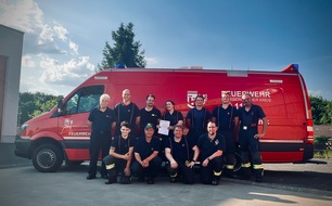 Freiwillige Feuerwehr Marienheide: FW Marienheide: Lehrgang zum Atemschutzgeräteträger erfolgreich abgeschlossen