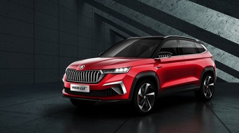 Skoda Auto Deutschland GmbH: Shenzhen-Hong Kong-Macao International Auto Show 2019: Vorhang auf für die Konzeptstudie SKODA VISION GT (FOTO)