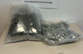 Hauptzollamt Osnabrück: HZA-OS: Osnabrücker Zoll stellt Drogen bei Fahrzeugkontrolle sicher; Straßenverkaufswert von rund 17.000 Euro