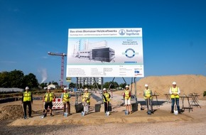 Boehringer Ingelheim: Spatenstich für nachhaltiges Biomasseheizkraftwerk und Infrastrukturmaßnahmen in Ingelheim