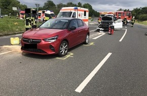 Polizeiinspektion Oppenheim: POL-PIOPP: Verkehrsunfall mit drei Leichtverletzten