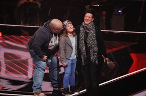 SAT.1: Musikalische Familie: Pias Eltern rocken die "The Voice Kids"-Bühne