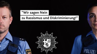Polizeipräsidium Rheinpfalz: POL-PPRP: Polizeipräsidium Rheinpfalz sagt Nein zu Rassismus und Diskriminierung
