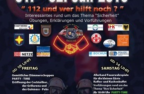 Feuerwehr Bochum: FW-BO: Feuerwehrfest der Löscheinheit Wattenscheid-Höntrop