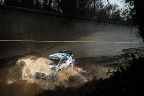 Der Ford Fiesta WRC beendet die WM-Saison mit einem vierten Platz bei der Rallye Monza