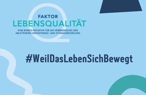 Initiative Faktor Lebensqualität: Pressemeldung Faktor Lebensqualität - 24.11.2021: Homecare-Versorgung sichert Lebensqualität