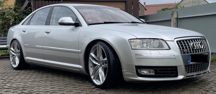 Landespolizeiinspektion Gotha: LPI-GTH: Audi S8 gestohlen