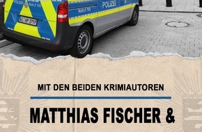 Polizeipr&auml;sidium S&uuml;dosthessen: POL-OF: Krimilesung im Polizeipr&auml;sidium S&uuml;dosthessen: Ein spannender Abend mit den beiden regionalen Krimiautoren Thorsten Fiedler und Matthias Fischer