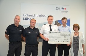 Polizeidirektion Lübeck: POL-HL: Polizeidirektion Lübeck / 21. Beachvolleyballturnier der Polizeidirektion Lübeck für die Lübeck-Hilfe für krebskranke Kinder e.V.