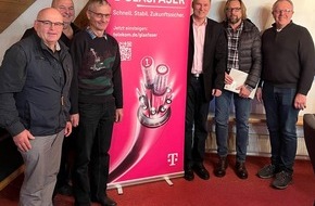 Deutsche Telekom AG: Schnelles Internet für Teile von Wittelshofen, Dühren, Gelshofen, Grüb und Illenschwang