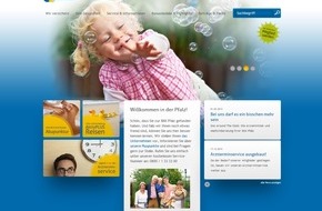 BKK Pfalz: Neuer Internetauftritt der BKK Pfalz / Modern, authentisch, kundenfreundlich (BILD)
