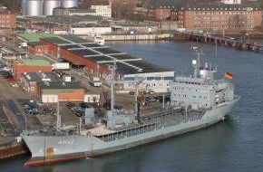 Presse- und Informationszentrum Marine: Marine - Pressemeldung / Pressetermin: "Spessart" läuft zu NATO-Verband aus