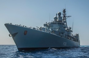 Presse- und Informationszentrum Marine: Fregatte "Karlsruhe" kehrt vom letzten Einsatz zurück