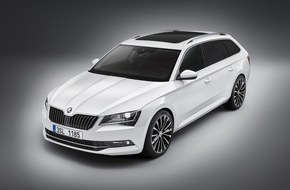 Skoda Auto Deutschland GmbH: Neuer SKODA Superb Combi gibt Premiere auf der IAA - Marktstart am 26. September (FOTO)